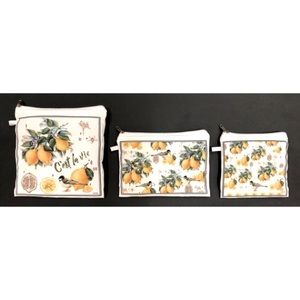 Reusable Reusable Snack Bag - Citrus set/3, these bags are great for snacks.